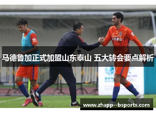 马德鲁加正式加盟山东泰山 五大转会要点解析 马德鲁加正式加盟山东泰山 五大转会要点解析